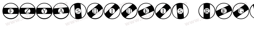 FZYashiheis regular字体转换
